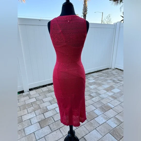 Milly Elegant pink Sleeveless Dress - Picture 4 of 8